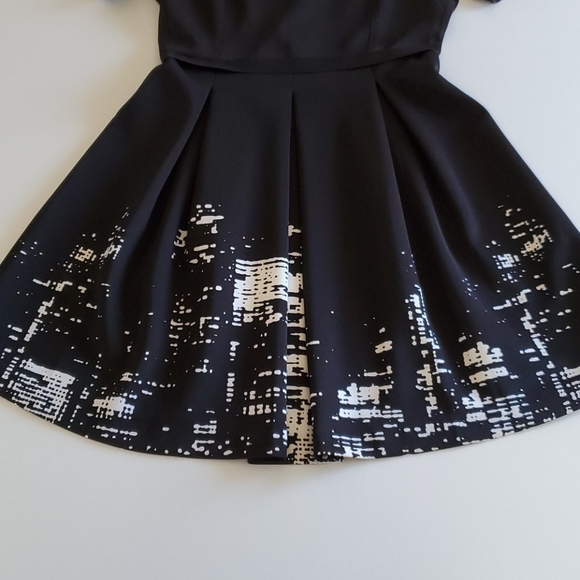 ELIE TAHARI Design Nation Black & White Dress 8 - Picture 11 of 16